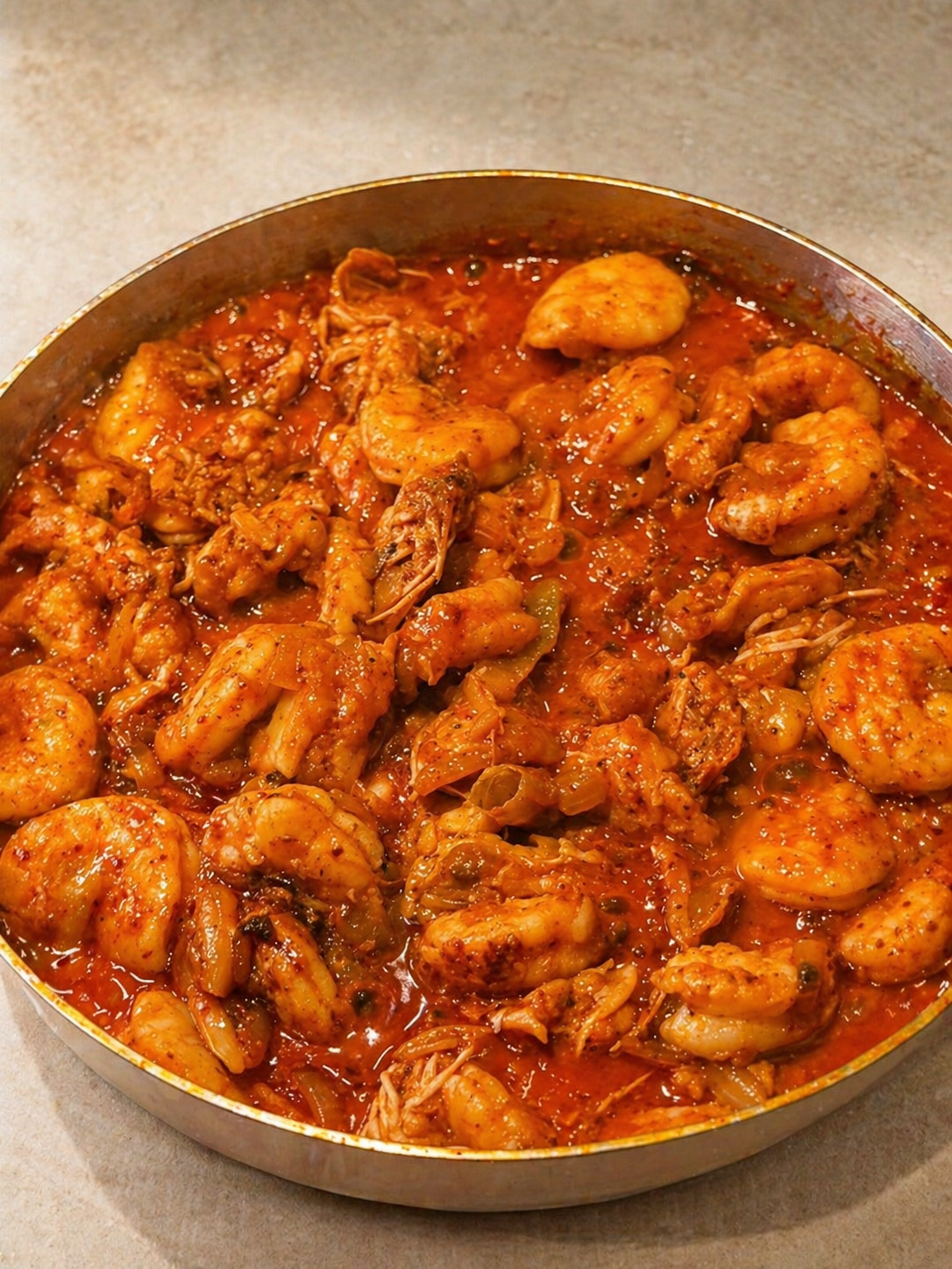 Shrimp Si Byan (ပုစွန်ဆီပြန်)